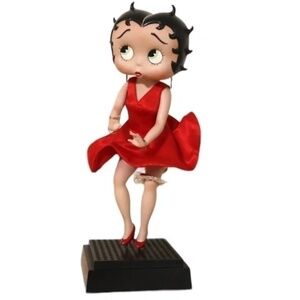 Betty Boop Porcelain Statuette 1995 Toast of The Town